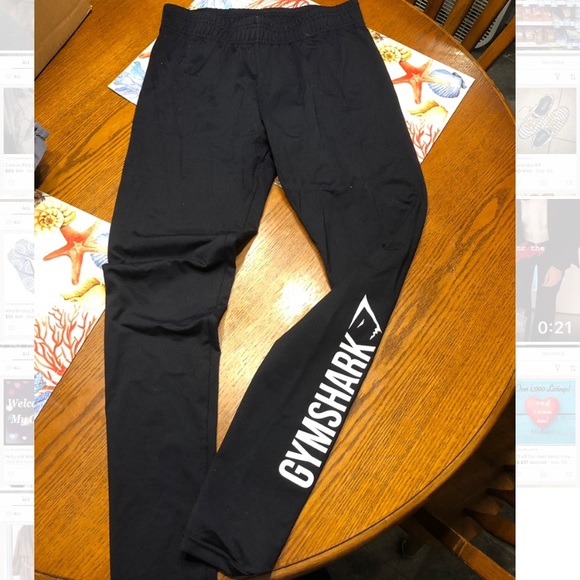 Gymshark Pants - Gymshark Leggings w/ Elastics Waist Band